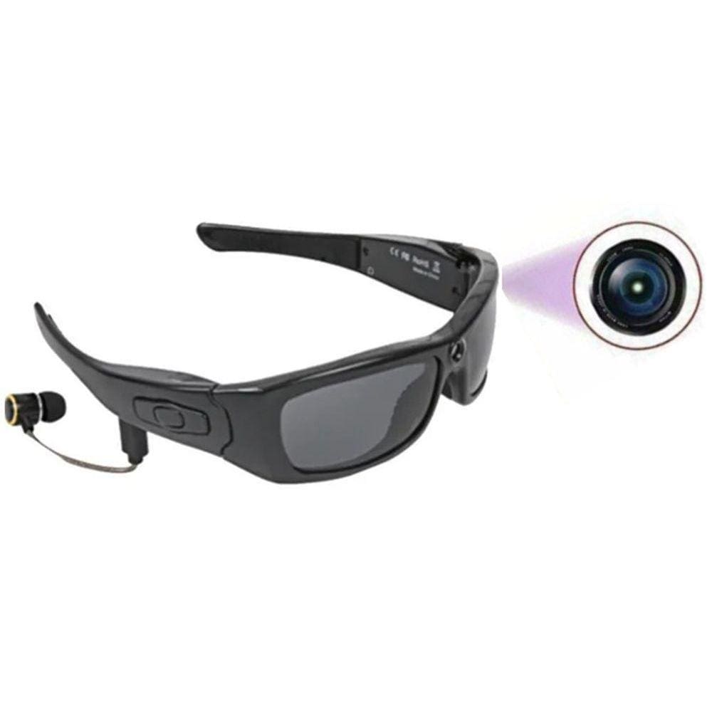 Camera Grava Video Oculos Filma E Tira Foto Detetive