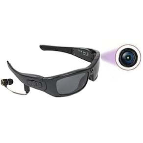 Camera Grava Video Oculos Filma E Tira Foto Detetive