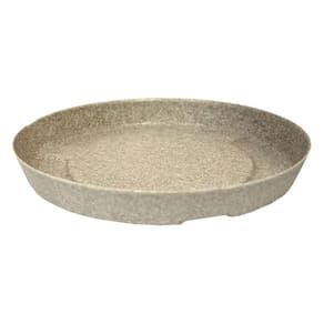 Prato para Vasos de Planta Redondo Slim 28 Areia