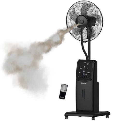 imagem-Ventilador Com Agua Umidifica Ventila Antimosquito 45Cm 220V