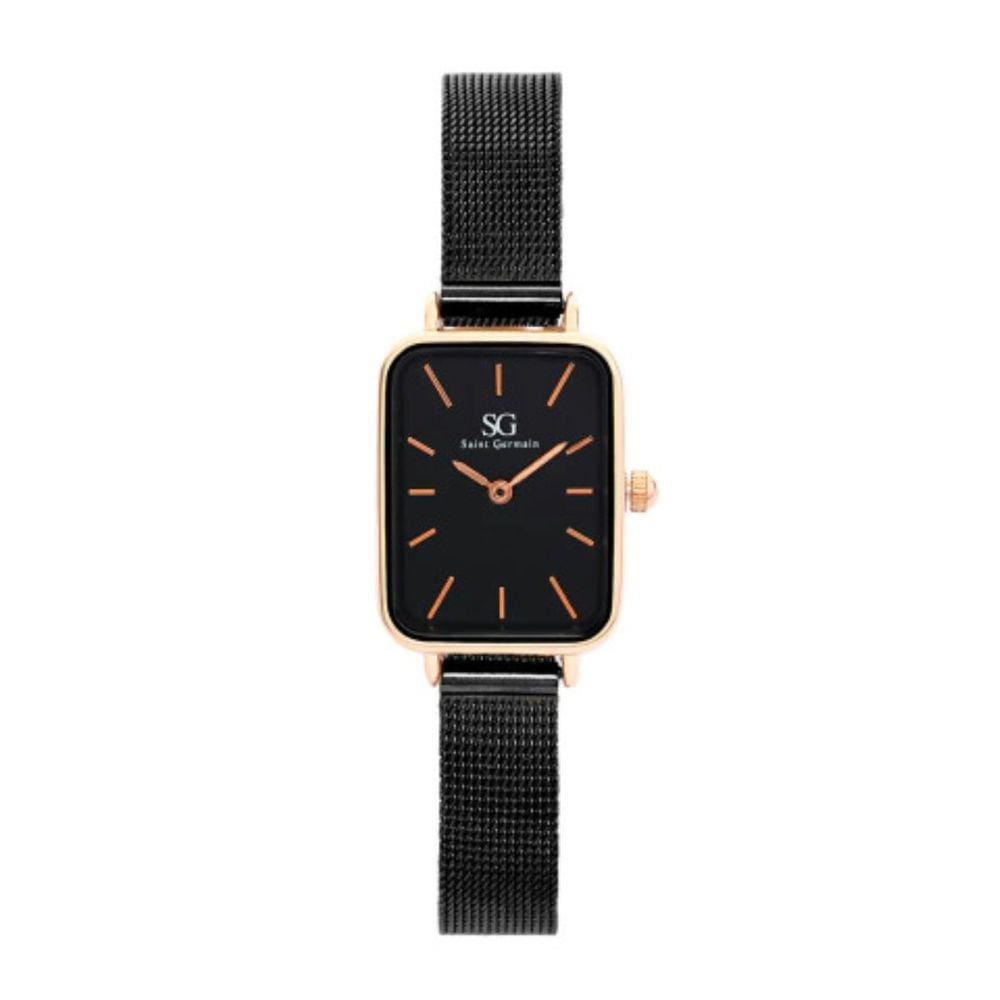 Relógio feminino Quadrado Square Houston Rosé Gold-Saint Germain