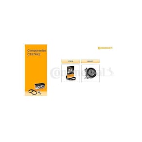 Kit de Correia Dentada - CONTITECH    - CT874K2