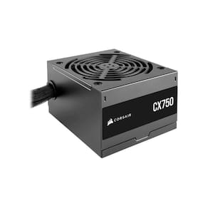 Fonte Corsair CX750, 750W, 80 Plus Bronze, Preto, CP-9020279