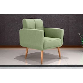 Poltrona Decorativa Havana Boucle Oliva F494 - Matrix