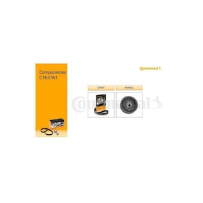 Kit de Correia Dentada - CONTITECH - CT637K1