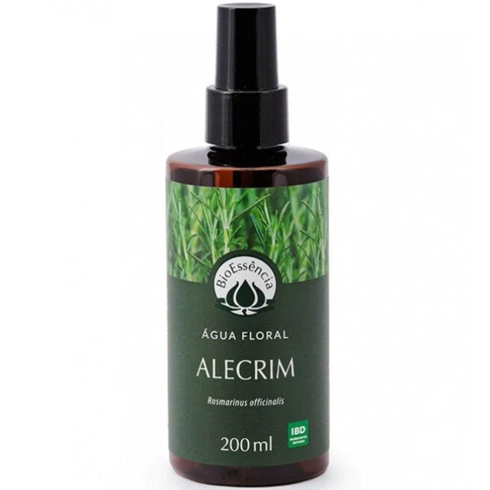 Água Floral Hidrolato De Alecrim 200Ml