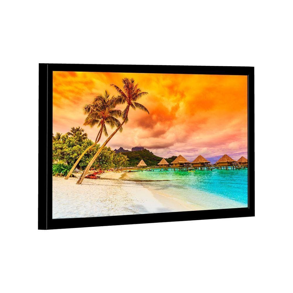 Quadro Maldivas Clima Tropical Br Artes