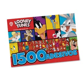 Looney Tunes Prancheta Para Colorir Com 1500 Adesivos