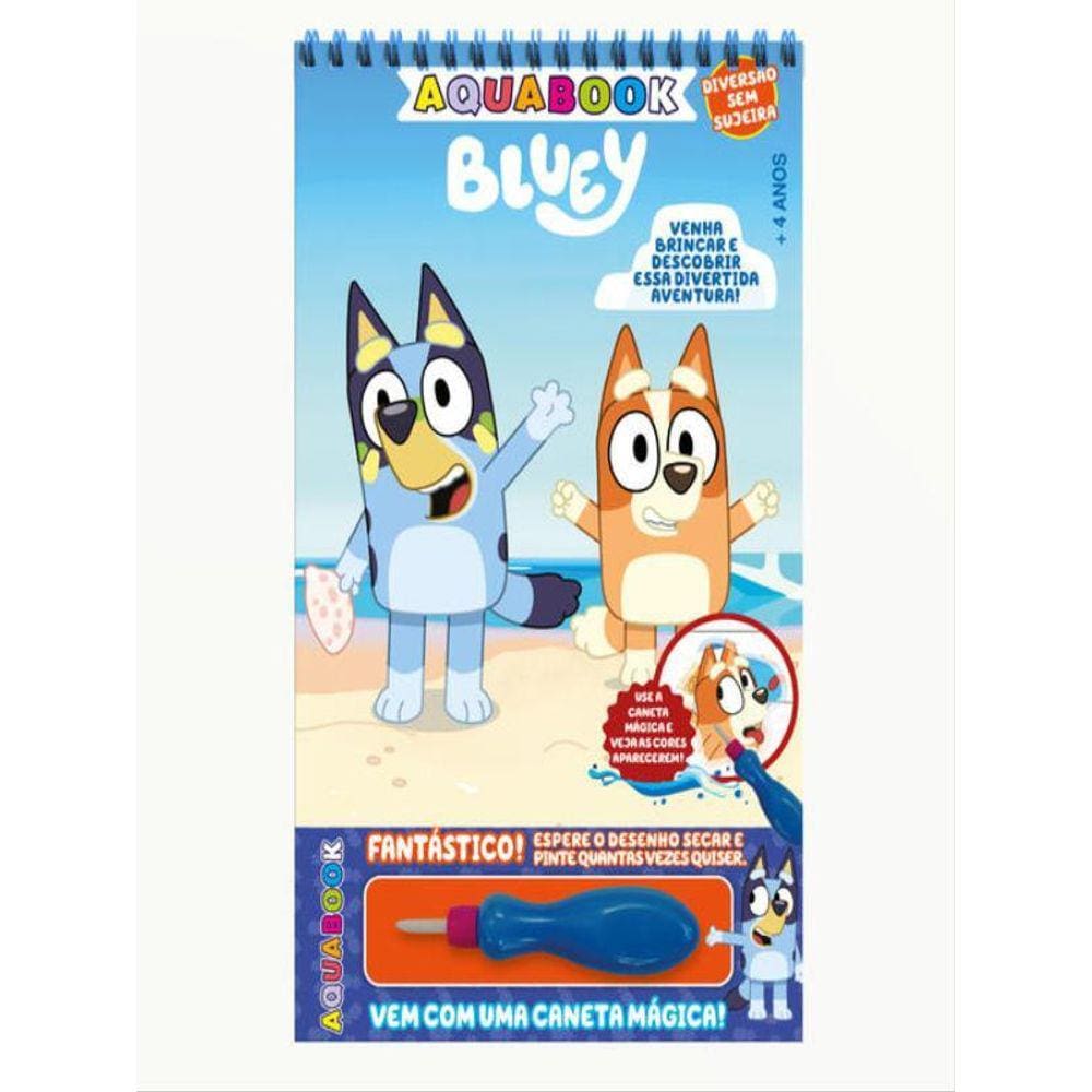 Aquabook Bluey