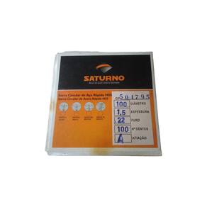 Serra Circular Aço Rápido Hss 100 X 1,5 X 22 Mm 100 Z