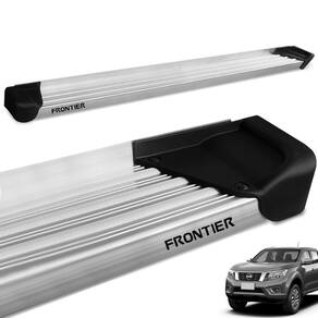 Estribo Lateral Frontier 2017 a 2024 Aluminio Natural A3