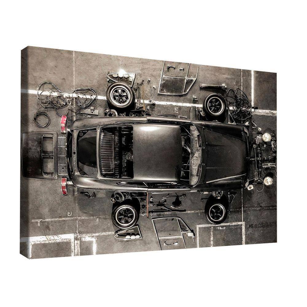 Quadro Porsche Reconstrução Br Artes