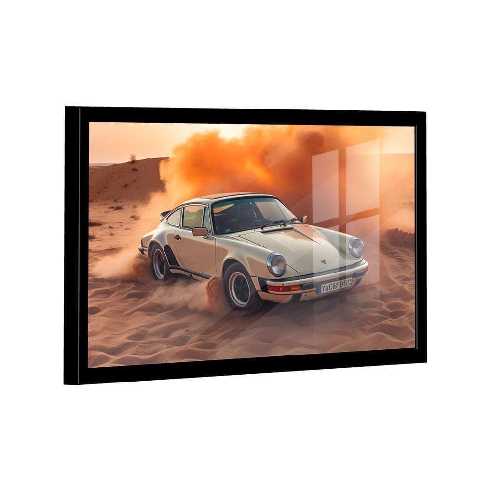Quadro Porsche 911 No Deserto Br Artes