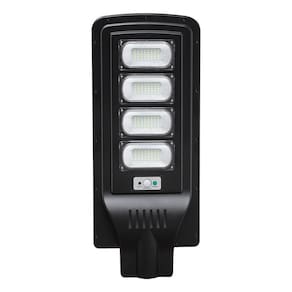 Luminária Led Taschibra Solar Tr Sun Poste 80w Preto 6500k C- Controle Remoto