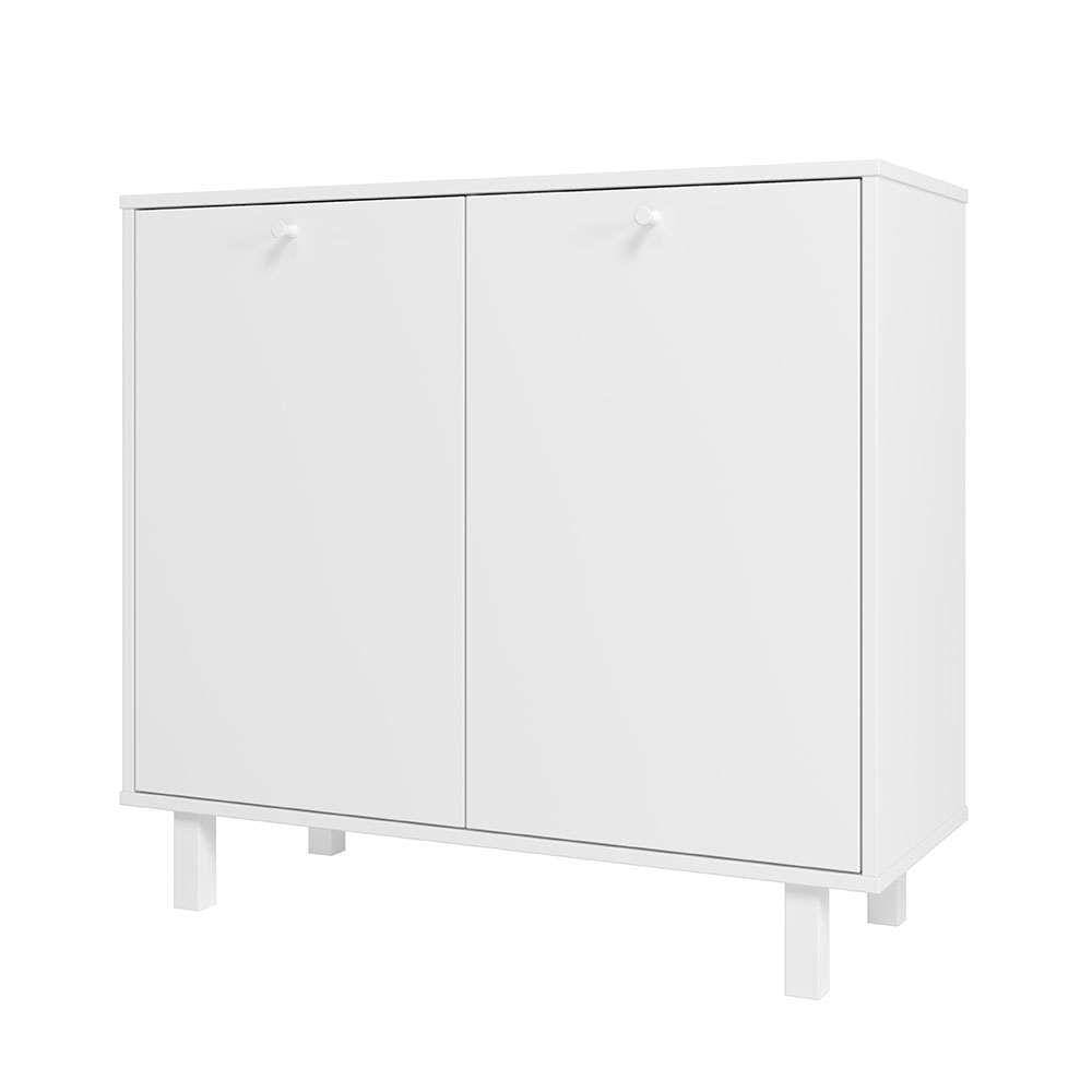 armário de escritório rocci 2 pt branco