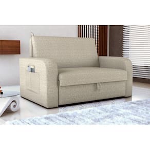 Sofá Cama Daiane Veludo Millenium F490 - Matrix