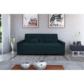 Sofá Cama Lavinia Suede Petroleo B257- Matrix