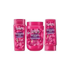 Kit Dabelle Resgata Fios Shampoo+Condicionador+Mascara