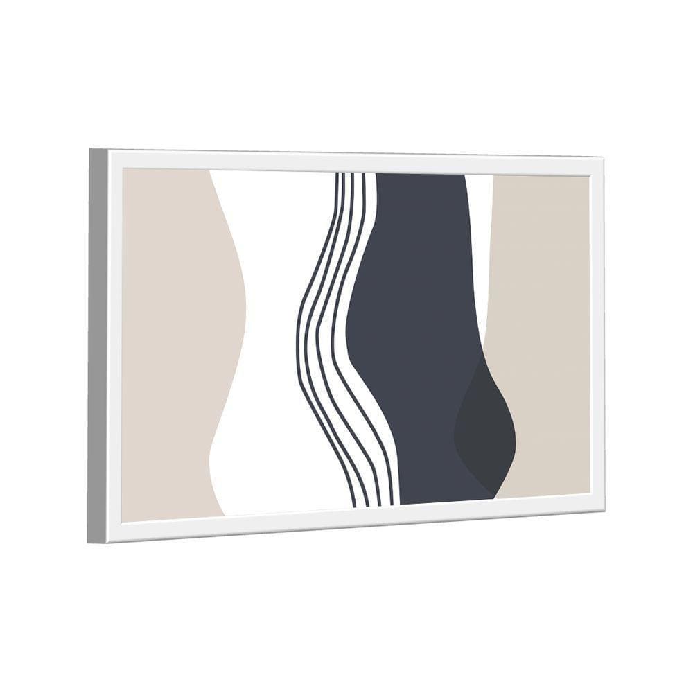 Quadro Abstrato Linhas -- Br Artes