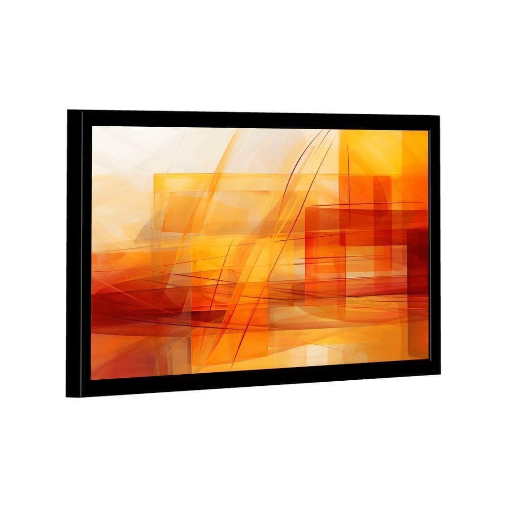 Quadro Abstract Orange Colors -- Br Artes