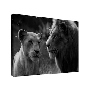 Quadro Rei E Rainha Da Selva Pb -- Br Artes