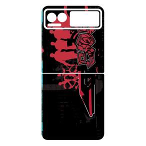 Capa Adesivo Skin055 Verso Para Motorola Razr 40