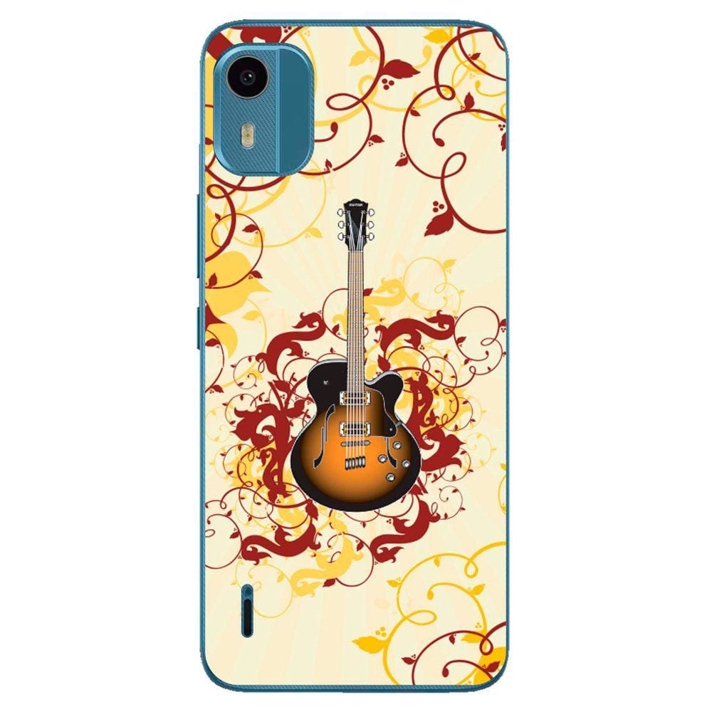 Capa Adesivo Skin373 Verso Para Nokia C12 Pro