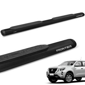Estribo Lateral Frontier 2017 a 2024 Oval Oblongo Preto