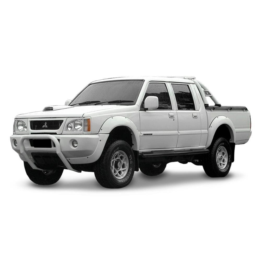 Estribo L200 GL GLS 1998 a 2005 Oblongo Oval Preto Track