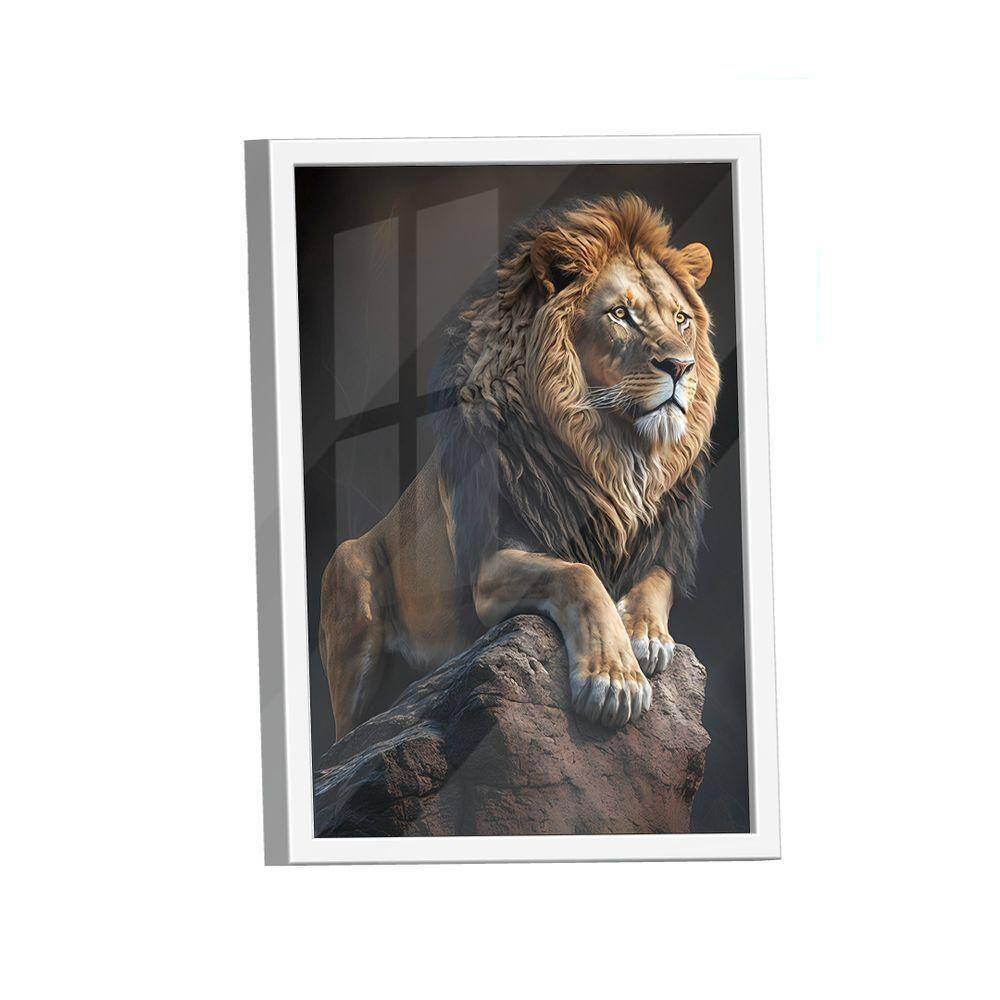 Quadro Leão Protetor -- Br Artes