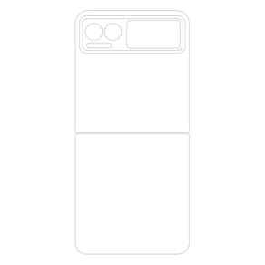 Capa Adesivo Skin352 Verso Para Motorola Razr 40