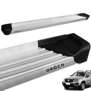 Estribo Lateral Oroch 2016 a 2024 Aluminio Natural A3