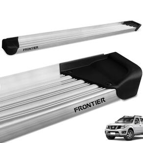 Estribo Lateral Frontier 2008 a 2016 Alumínio Natural A3