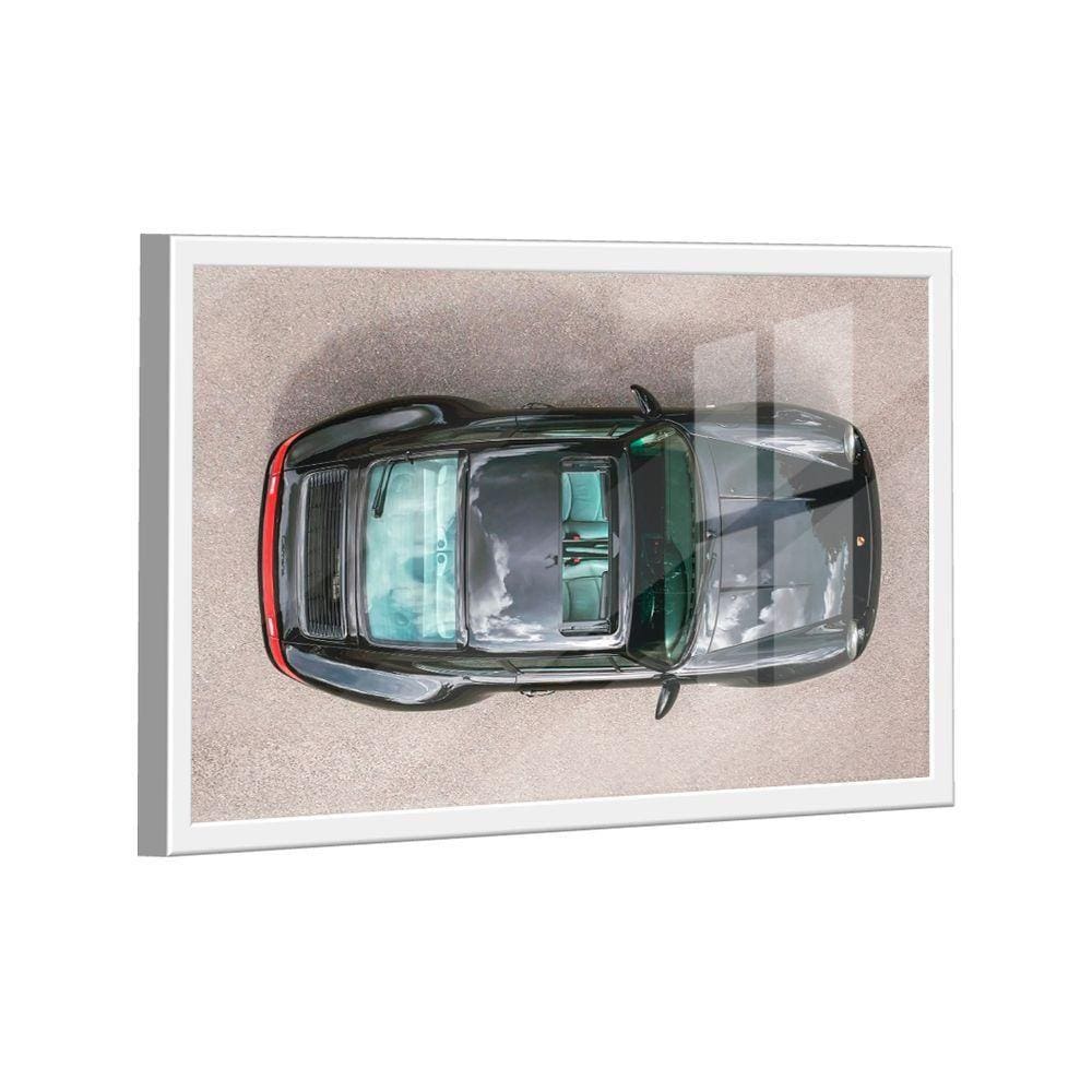 Quadro Porsche 911 Preto Br Artes