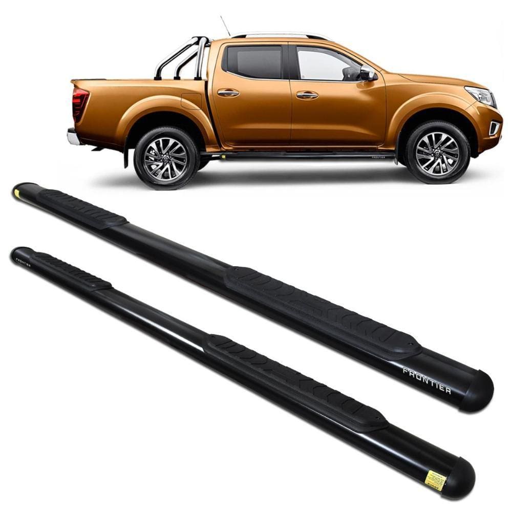 Estribo Frontier 2017 a 2023 Oblongo Oval Preto Track