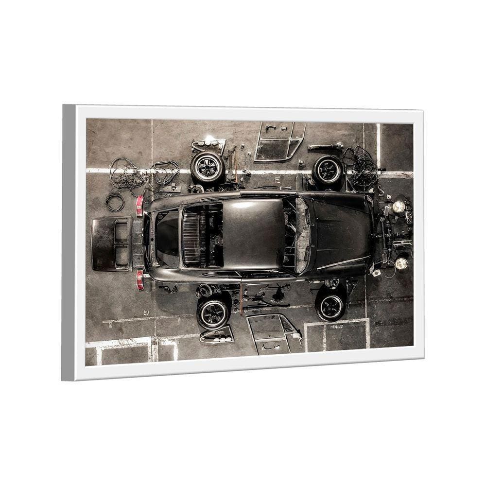 Quadro Porsche Reconstrução Br Artes