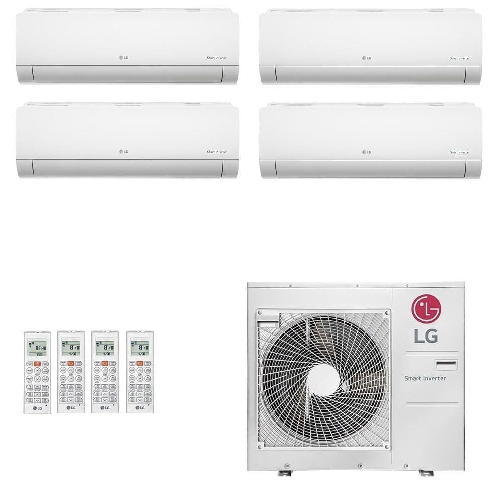Ar-Condicionado Multi Split Inverter LG 36.000 (3x Evap HW 12.000 + 1x Evap HW 18.000) Quente/Frio 220V - 220V