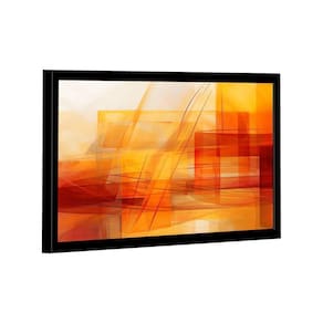 Quadro Abstract Orange Colors -- Br Artes