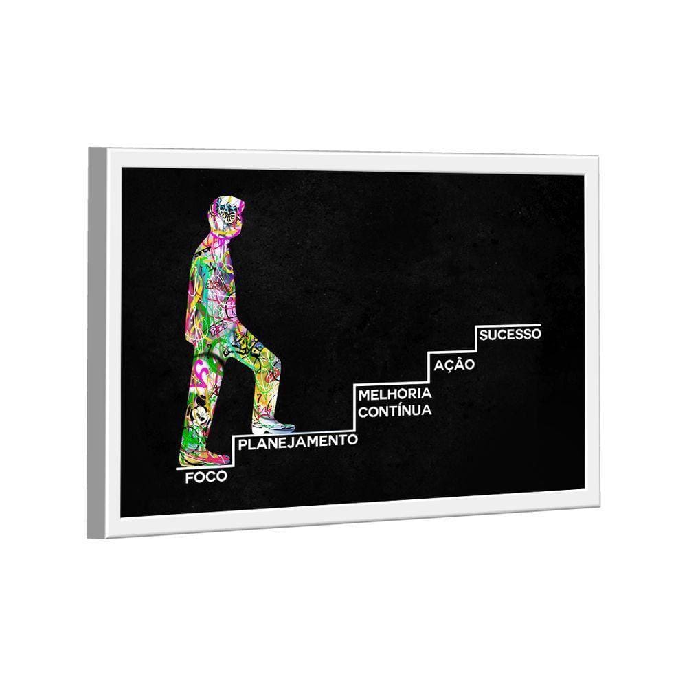 Quadro Degraus Do Sucesso -- Br Artes
