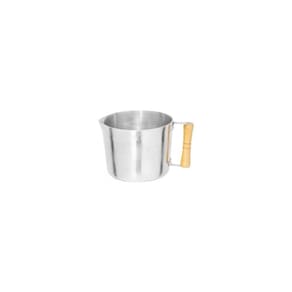 Canecão Em Alumínio Fundido - Cabo Em Madeira - Fervedor Em Aluminio Fundido - Capacidade 4,00L - Canecão N° 20