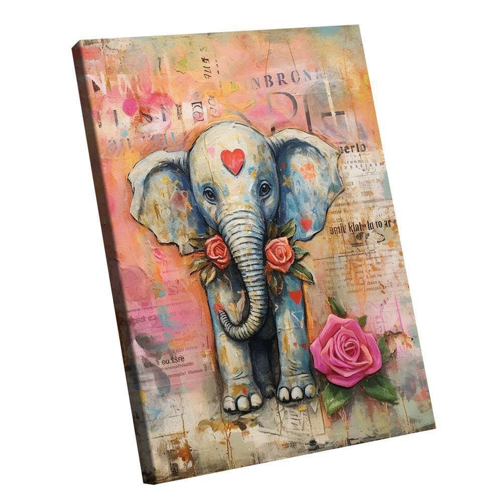 Quadro Elephant Love -- Br Artes
