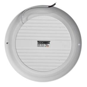 6 Painéis Placa De Led Taschibra 12w Lys Redondo Sobrepor 6500k Luz Fria