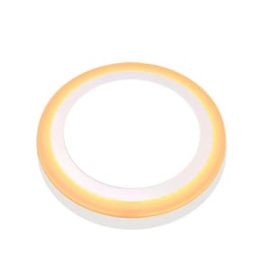 Painel De Led Taschibra Redondo De Sobrepor 18+6w Dual Color Bivolt