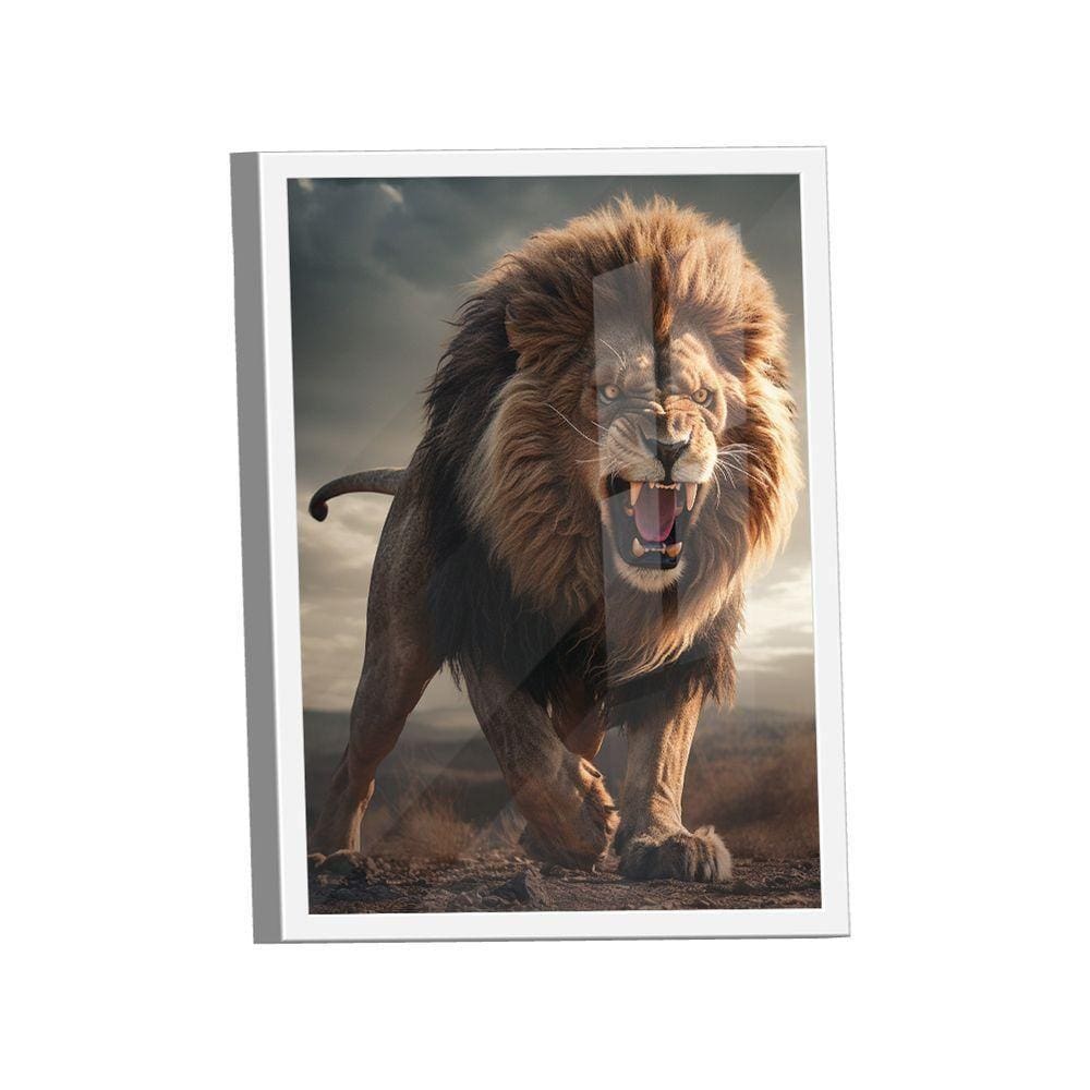 Quadro Angry Lion -- Br Artes