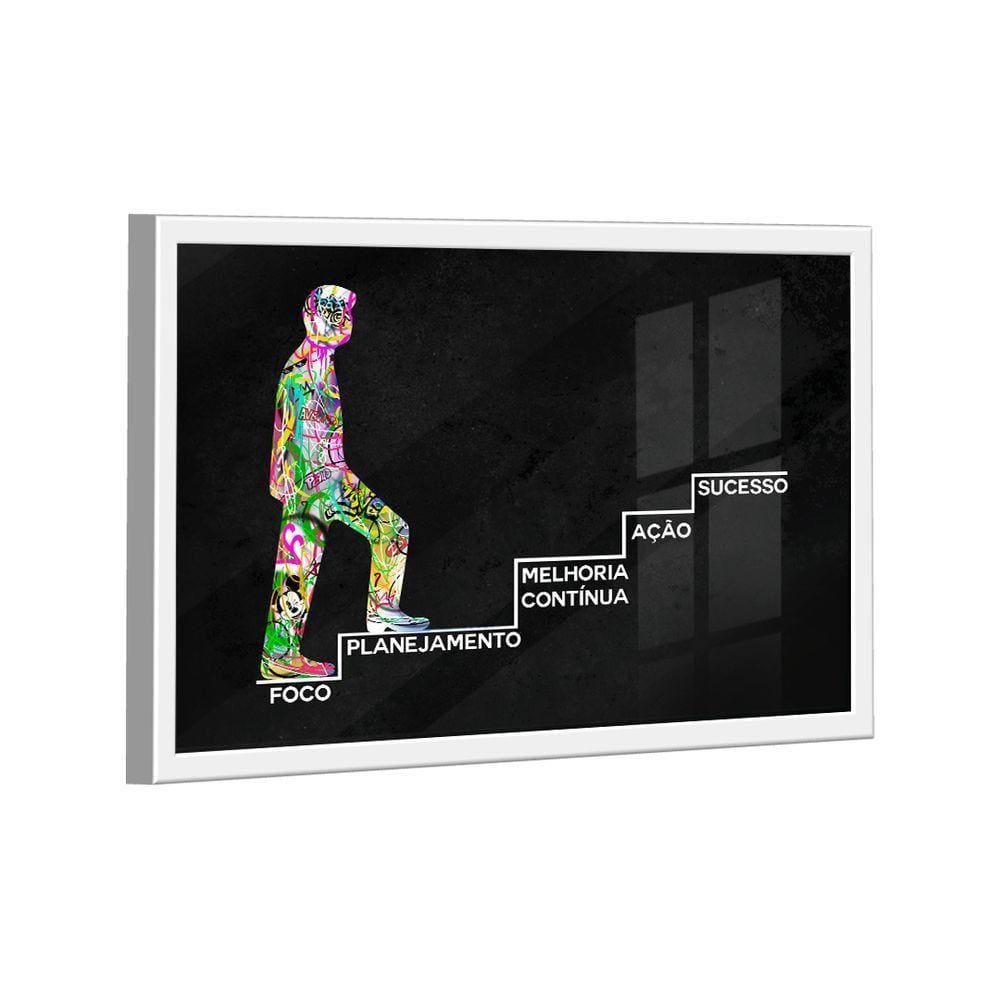 Quadro Degraus Do Sucesso -- Br Artes