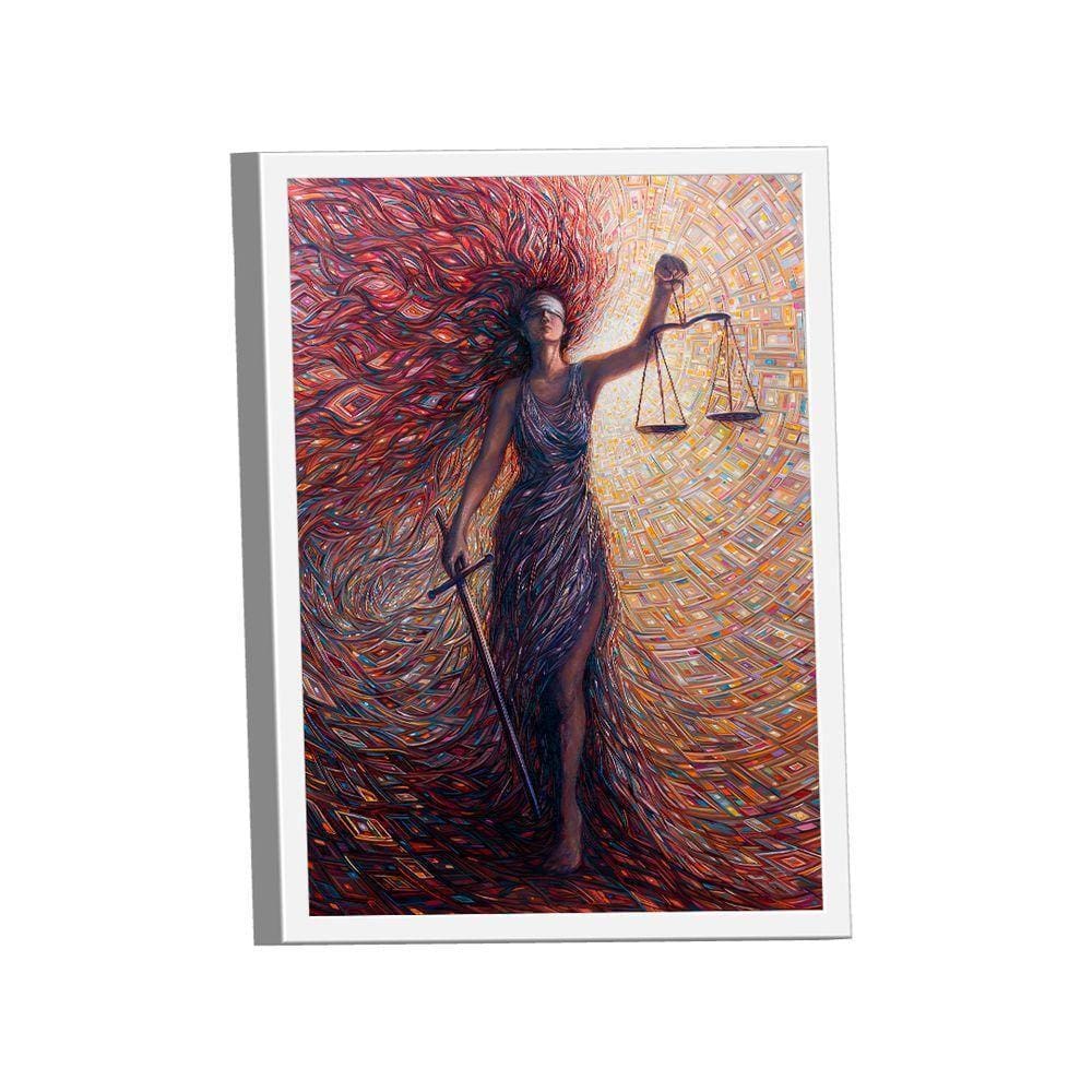 Quadro Senhora Justiça -- Br Artes