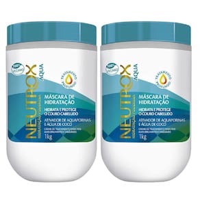 Máscara de Hidratação Neutrox Aqua 1kg 2 - Unidades