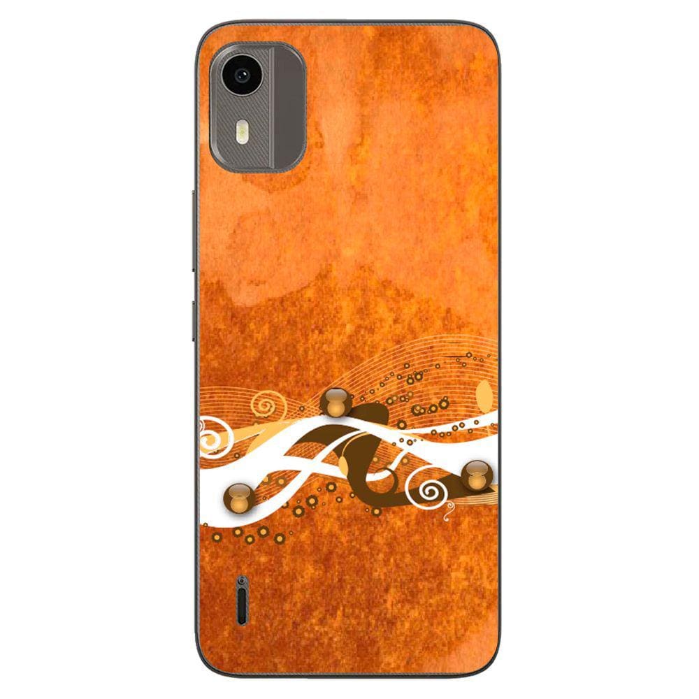 Capa Adesivo Skin371 Verso Para Nokia C12
