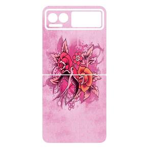 Capa Adesivo Skin007 Verso Para Motorola Razr 40