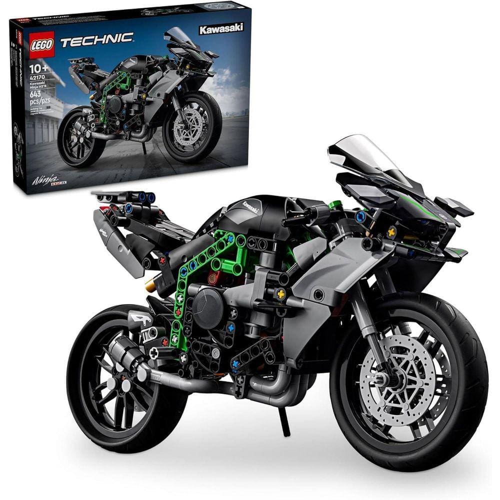 Lego Set Technic 42170 Motocicleta Kawasaki Ninja H2R 643 Pc
